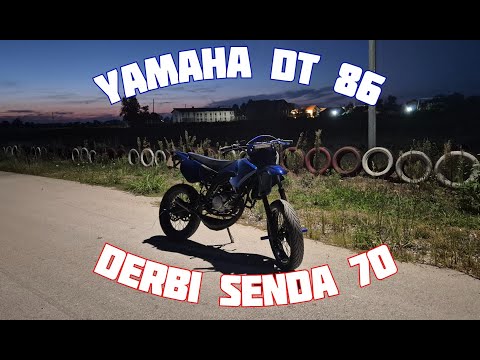 Yamaha DT 86 TPR x Derbi Senda 70 BRK 🌄 SUNSET RIDE 2025 🌄