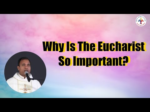 Why Is The Eucharist So Important? - Fr Joseph Edattu VC