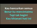 'Separuh Jiwaku Pergi' ~ Anang (karaoke)