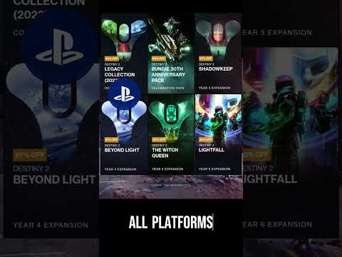 D2 Expansion Sale #lightfall #destiny #witchqueen #shadowkeep #beyondlight #destiny2 #sale