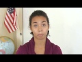 13-Year Old Jenny Gives Reports Card to Romney/Obama