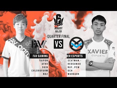 FAV Gaming vs Xavier Esports // APAC Six August 2020 Major – North Division Quarter Finals