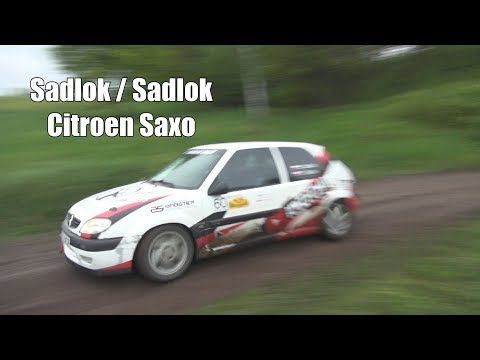 2 Runda RPŚ 2019 - Gaszowice - Krzysztof Sadlok / Tomasz Sadlok - Citroen Saxo