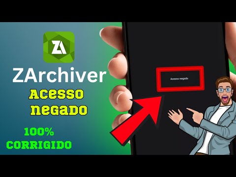 Problema de acesso negado no Zarchiver 2025 (100% FUNCIONANDO) | Corrigir o problema de acesso negad