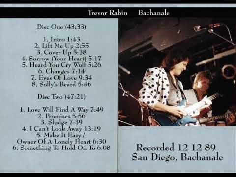 Trevor Rabin Live San Diego 1989