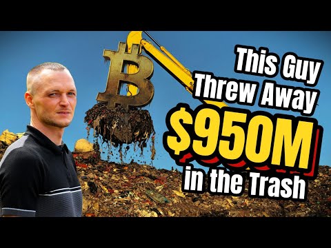 $950 Million in the Trash: The Lost 8,000 Bitcoin Hard Drive Treasure Hunt