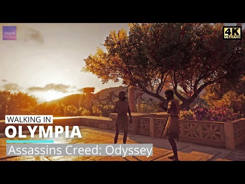 Walking in Ancient Greece - Olympia [ Assassin's Creed: Odyssey ]