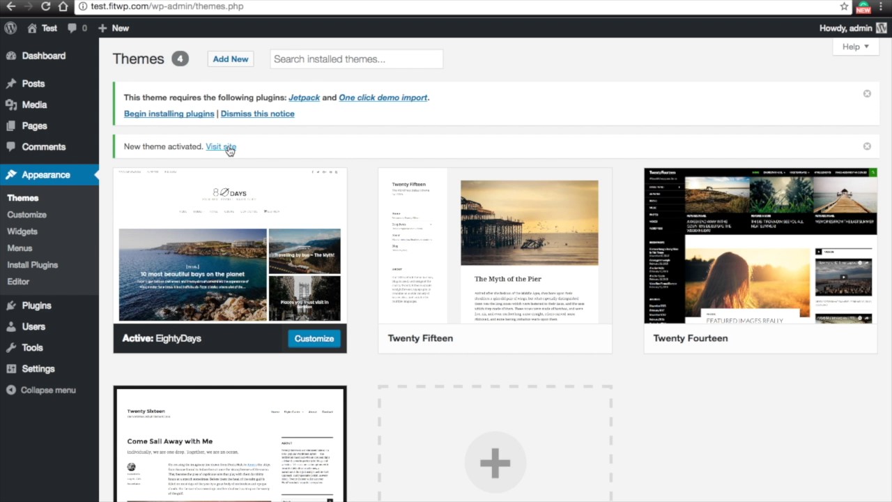 EightyDays - Install
