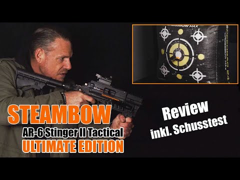 STEAMBOW Stinger 2 AR6 Tactical ULTIMATE EDITION **NEUHEIT**