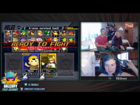 Melee @ the Balcony 82 - Winners R2 ft. Steez (Ness) VS Sneez (Fox)