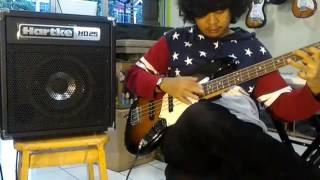 Video thumbnail for Hartke HD-25 Bass Combo Amplifier by Namin Music