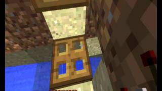 preview picture of video '[minecraft] ascenseur trap door'
