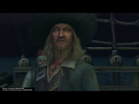 Kingdom Hearts II Final Mix (PS4) Cutscene #199 - Jack Sparrow Caught