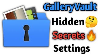 GalleryVault Hidden Secrets Settings 2022