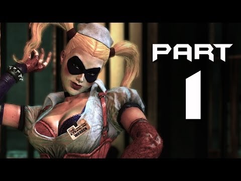 Batman: Arkham Asylum Walkthrough Part 1 - JOKER & HARLEY QUINN