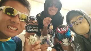 ほねほねザウルス発掘！久しぶりにみんなで作ってみました。罰ゲームも、、、