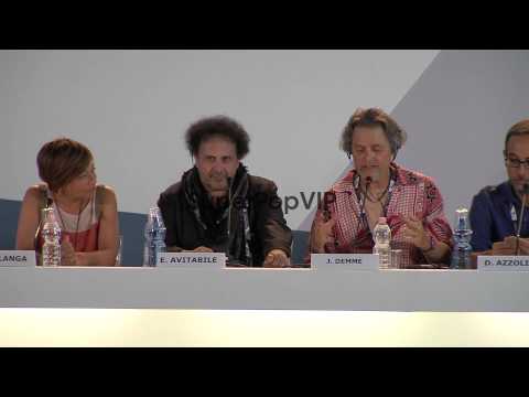 Enzo Avitabile, Jonathan Demme at Enzo Avitabile Music Li...