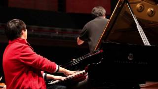 Lang Lang Rehearses Tchaikovsky in Luxembourg, 02/04/12