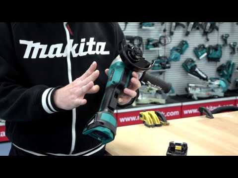 Makita DGA458 Brushless 18v Grinder - First Look & Demo
