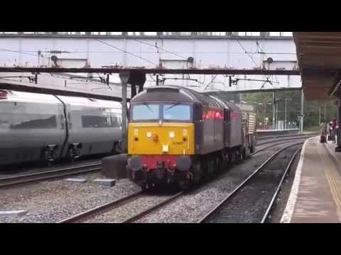 DRS 57's on 6k73 flasks, feat. 57002/57004 and 57306/37612 dit, 20th/21st July 2015