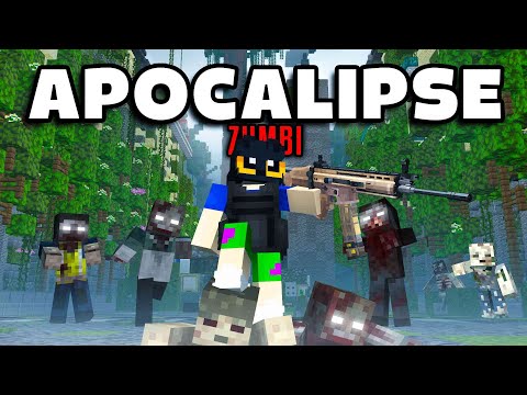 301 DIAS NO APOCALIPSE ZUMBI MAIS DIFICIL DO MINECRAFT