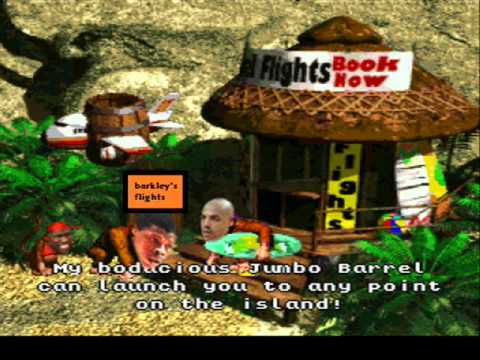 Dunkey Kong Country - Barkley's Flights (Quad City DJ's vs Robin Beanland)