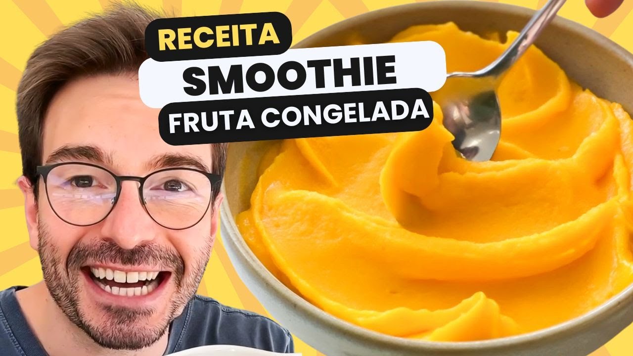 CREME DE FRUTAS CONGELADAS - Aprenda o jeito certo de fazer e congelar frutas (RECEITA PRÁTICA)