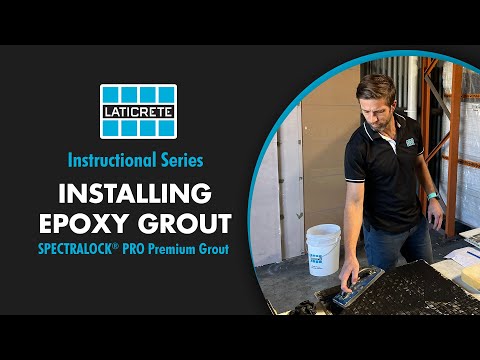 SPECTRALOCK PRO Premium Grout - Epoxy Grout Instructional Guide