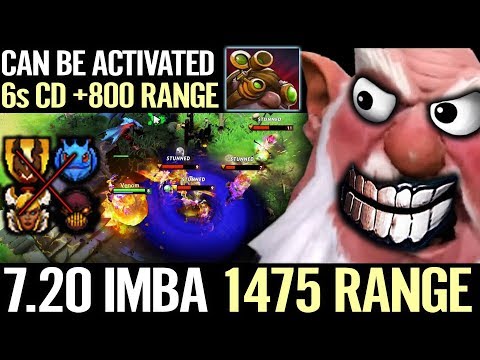 EPIC Pro Sniper 7.20 MAX RANGE WTF Build Hottest Carry Craziest META Change Fun Dota 2 Gameplay