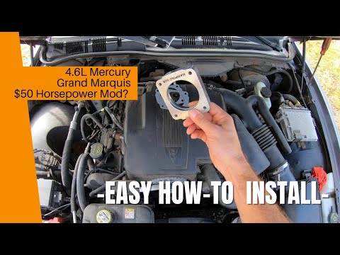 Mercury Grand Marquis $50  Horsepower Mod? for Panther Platform How To Install Complete Guide 06-11
