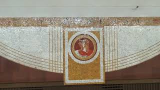 Compare! Sportivnaya metro stations in Moscow and Leningrad (St. Petersburg)