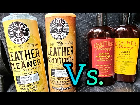 Chemical Guys Vs. Leather Honey Cleaner and Conditioner Comparable Product Review