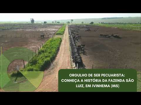 ORGULHO DE SER PECUARISTA: CONHEÇA A HISTÓRIA DA FAZENDA SÃO LUIZ, EM IVINHEMA (MS)
