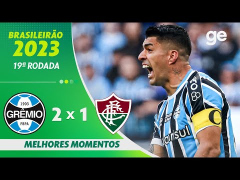Gols e lances de Grêmio x Fluminense
