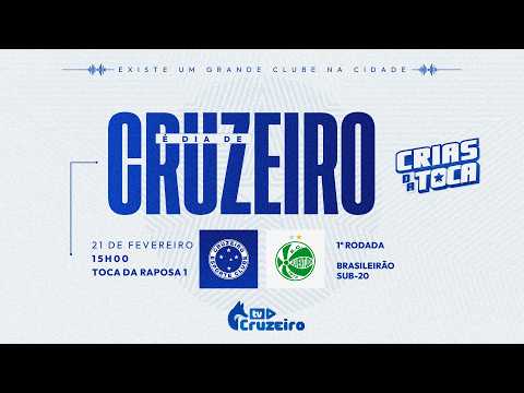 AO VIVO E COM IMAGENS | Cruzeiro x Juventude | Brasileirão Sub-20 | 1ª Rodada