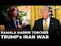 'It's All Just Bullsh*t': Kamala Harris Gives A Reality Check To Trump Over Iran War | US News