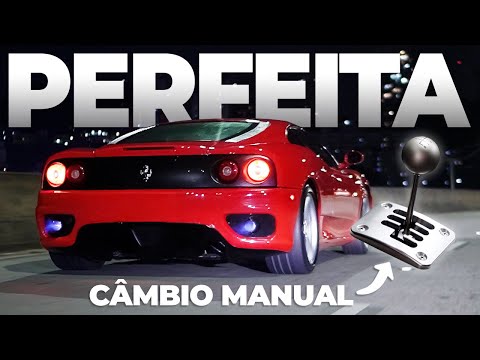 Convertemos uma Ferrari para Manual. E este foi o resultado. F360 Modena com Secret Weapon.