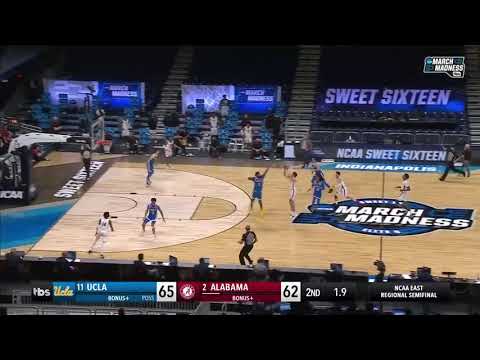 Alex Reese Game Tying Shot March Madness | UCLA vs Alabama Sweet 16 March Madness 2021