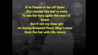 The WOLFETONES:SNOWY BREASTED PEARL:LYRICS