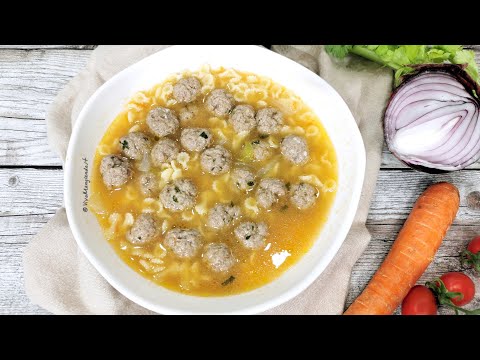 Pastina con polpettine in brodo, riscalda il cuore risvegliando tanti ricordi