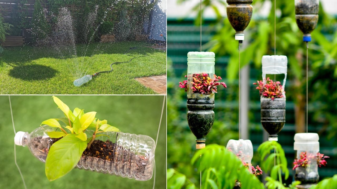 Co można zrobić z butelek plastikowych do ogrodu TOP 10 najlepsze pomysły!