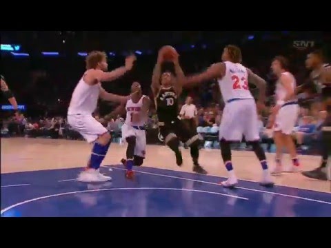 Raptors Highlights: DeRozan's Reverse Layup - April 10, 2016