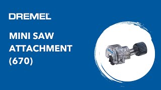 Nástavec minipíly DREMEL 670 