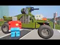 MASSIVE LEGO OLD SCHOOL Train Wrecks 15 Brick Rigs Gameplay Lego Toy Destruction