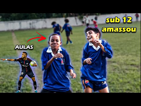 Palácio das Artes vs Unidos - sub 12 deu AULA no jogo de campo