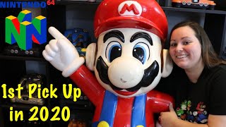 Nintendo’s RARE and Vintage MARIO STATUE - 1st Videogame Pick Up of 2020!