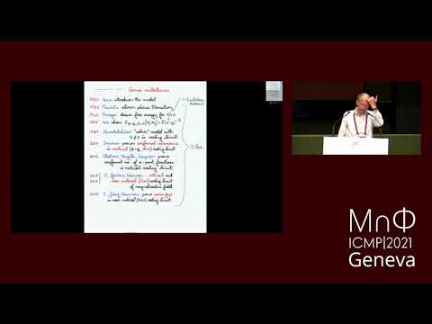 ICMP Thematic Session 2 - Equilibrium Statistical Mechanics (b)