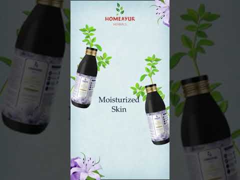 Herbal plant based homeayur herbals skin rejuvenator syrup, ...