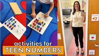 My Favorite Activities and Games for Teen Numbers // Place Value, Tens & Ones within 20