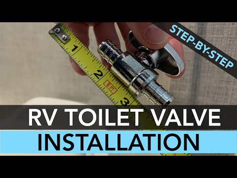 RV Toilet Valve Installation – DIY Step-By-Step Process
